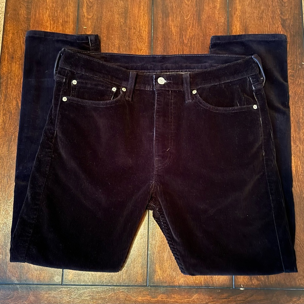 Men's Levi’s Black Corduroy Jeans 34 x 30